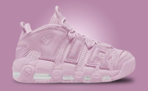 Nike Air Uptempo Outfit Women, Air Uptempo Nike, Nike Air Uptempo Shoes, Uptempo Outfit, Nike Uptempo Sneakers, Pink Nike Air, Nike Uptempo, Nike Air Uptempo, Pretty Sneakers