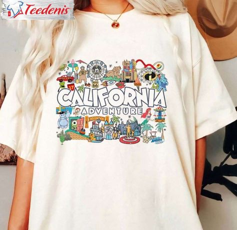 Disneyland California Adventure Cute Shirt, Funny Disney Sweater Unisex Hoodie, Disney Gifts For Adults Check more at https://teedenis.com/product/disneyland-california-adventure-cute-shirt-funny-disney-sweater-unisex-hoodie-disney-gifts-for-adults/ Disney Gifts For Adults, Gifts For Disney Lovers, Disneyland California Adventure, Disney Presents, Disney Sweater, Funny Disney, Disneyland California, Disney Sweaters, Disney Lover