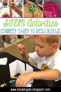 Stem Story Activities, Primary Stem Activities, Literacy Stem Activities Elementary, Preschool Stem Activities With Books, Stem Activities For Special Needs, Stem Library Activities, Stem Activities Based On Picture Books, Beginning Of The Year Stem Activities, Library Story Time Ideas