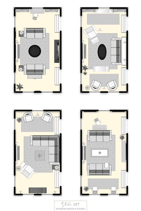 Narrow Living Room Design, Long Living Room Layout, Living Room Zones, Living Room Design Layout, Room Layout Design, Long Narrow Living Room, Living Room Floor Plans, Rectangular Living Rooms, Sofa Layout