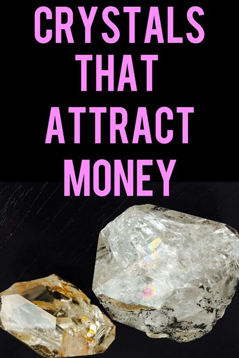 Money Attracting Crystals, Crystals That Attract Money, Money Stones Crystals, Crystals To Attract Money, Crystals For Money, Money Crystals And Stones, Crystals For Money Wealth, Crystals For Abundance, Energy Stones Crystal Healing