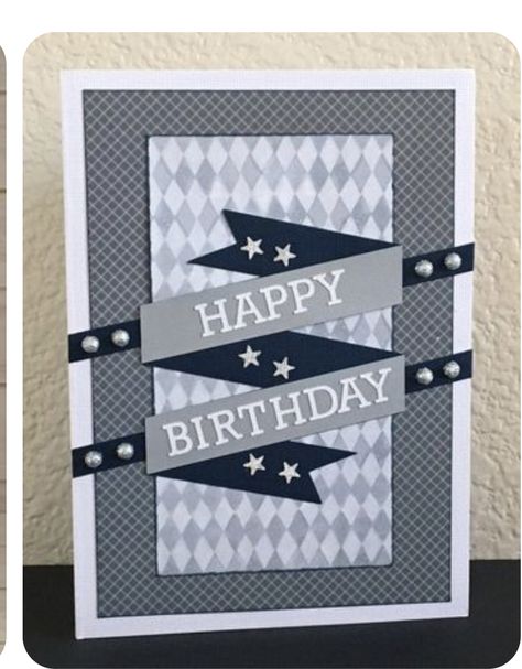 Male Birthday Cards Diy, Masculine Greeting Cards Handmade, Male Homemade Birthday Cards, Men’s Homemade Birthday Cards, Man’s Birthday Cards, Men’s Birthday Cards To Make, Birthday Cards For Guys Handmade, Mens Homemade Birthday Cards, Cards For Men Handmade Birthday