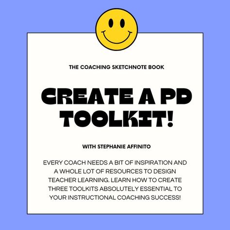 Looking for ideas, tools and templates to make planning PD a breeze? Learn how to create a PD toolkit in this on-demand session and make my coaching templates your own! Instructional Coaching Tools, Coaching Templates, Instructional Coaching, Coaching Tools, Sketch Notes, On Demand, Coaching, To Create, Tools