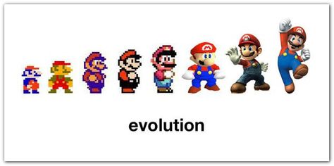 Memetic Evolution of Mario Old Cartoon Movies, Evolution Art, Thirty Birthday, Information Age, Nerd Love, History Art, Art Culture, Old Cartoons, Cartoon Movies