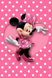 Edible Paper in Creatividades: MINNIE MOUSE PINK Minnie Mouse Wallpaper, Mickey Mouse Kunst, Minnie Wallpaper, Disney Phone Backgrounds, Miki Mouse, Mickey Mouse Y Amigos, Minnie Mouse Images, Mouse Wallpaper, Minnie Mouse Pictures