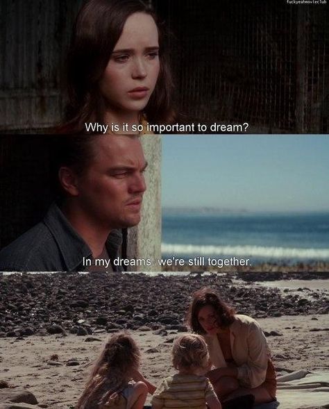 In my dreams, we're still together.. #Inception Inception Quotes, Best Love Movies, Inception Movie, Best Movie Lines, Best Movie Quotes, Cinema Quotes, Movie Club, Inspirational Movies, Favorite Movie Quotes