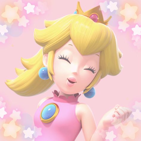 mario princess peach pfp Princess Peach Pfp, Peach Pfp, Princess Peach Fanart, Peach Fanart, Princess Rosalina, Peach Mario, Earth And Sky, No Credit, Super Mario Bros