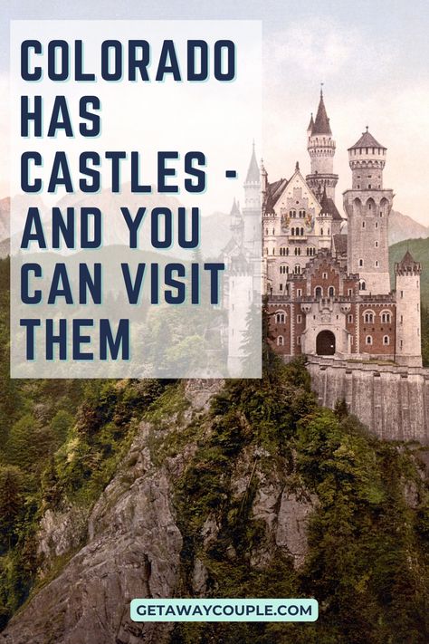 You don't have to travel to all the way to Europe to see a castle! Colorado is home to 14 castles and some you can even tour. Colorado Has Castles - And You Can Visit Them Bishop Castle Colorado, Bishops Castle Colorado, Colorado Castle, Colorado Must See, Colorado Roadtrip, Bishop Castle, Western Travel, Best Rv Parks, Colorado Trip