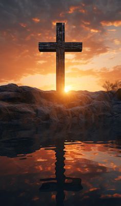 Cross With Sunset Background, Cross Sunset Wallpaper, Cross Pictures Aesthetic, Aesthetically Pleasing Photos, Romans 2:4, Cross Background Aesthetic, Cross Images Christian, Pictures Of The Cross, Cross Pictures Beautiful