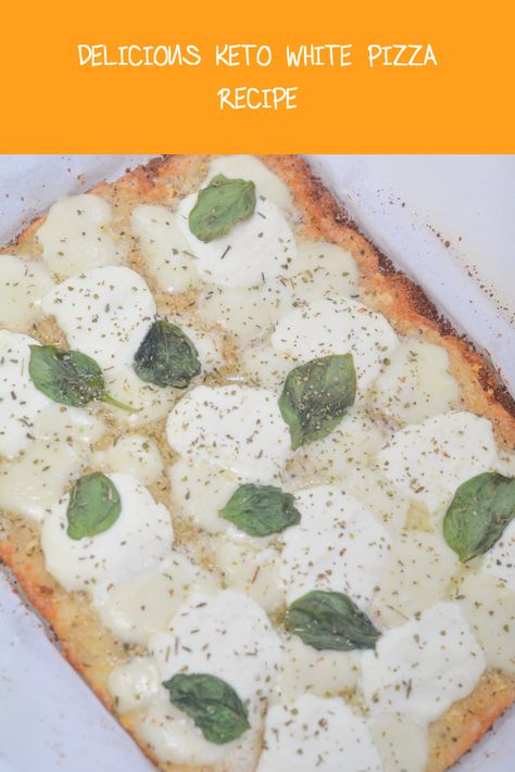 Craving pizza while on a Keto diet? Try this delicious Keto White Pizza! With a crispy almond flour crust, it's low-carb and loaded with a rich blend of gooey cheeses. Whether you're hosting a game night, a cozy family dinner, or just treating yourself, this quick and easy recipe lets you satisfy your pizza cravings without the carbs. Follow our simple guide to create a scrumptious dish that everyone will love, even if they're not on a low-carb diet. Your taste buds will thank you! Keto White Pizza, Diet Cookies Recipe, White Pizza Recipe, Almond Flour Crust, White Pizza Recipes, Keto Cookie Dough, Diet Cookies, Powdered Eggs, White Pizza