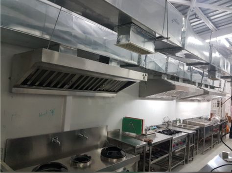 HVAC Ducting Exhaust Ducting & Exhaust commercial Restaurant & Hotel chimney & commercial kitchen Equipment manufacturing Basement Toilet, Kitchen Chimney, Commercial Kitchen Equipment, Exhaust Fan, Kitchen Equipment, Commercial Kitchen, Tangerang, Fun Quotes, Design Kitchen