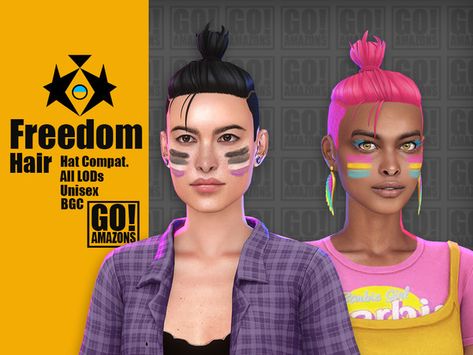 Sims 4 Sims Resource, Sims Finds, Lisa Hair, Find Hairstyles, Sims 4 Downloads, Star Hair, Sims Community, Sims 4 Cc Finds, The Sims4