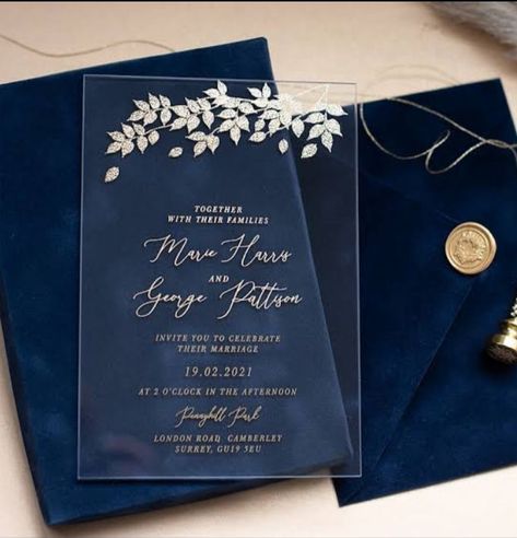 "Do you Y/N Malfoy take Mattheo Riddle as your lawfully wedded husban… #fanfic # Fanfic # amreading # books # wattpad Undangan Diy, Kad Perkahwinan, Velvet Invitation, Foto Pertunangan, Unique Wedding Cards, Creative Wedding Invitations, Acrylic Wedding Invitations, Acrylic Invitations, Wedding Invitation Card Design