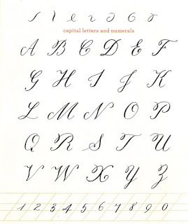 beautiful free printable uppercase calligraphy alphabet Caligrafia Copperplate, Handwriting Inspiration, Teaching Cursive, Calligraphy Tutorial, Pen Writing, Lowercase Alphabet, Beautiful Lettering, Learn Calligraphy, Fancy Letters