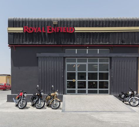 #Royal #Enfield inaugurates exclusive showroom in #Dubai – Report - Royal Enfield Showroom, Royal Enfield Accessories, Royal Enfield Modified, Enfield Bike, Enfield Motorcycle, Enfield Classic, Royal Enfield Bullet, Custom Baggers, Showroom Display