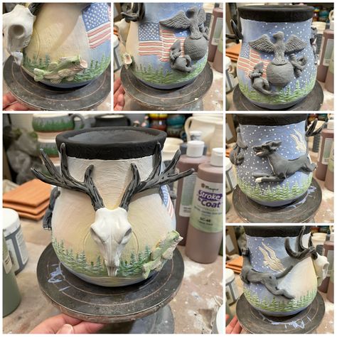 Sculpture Art Clay, Pagan Art, Pottery Pot, Inspiration Painting, Year 9, Witchy Stuff, Art Clay, Art Inspiration Painting, Sculpture Clay