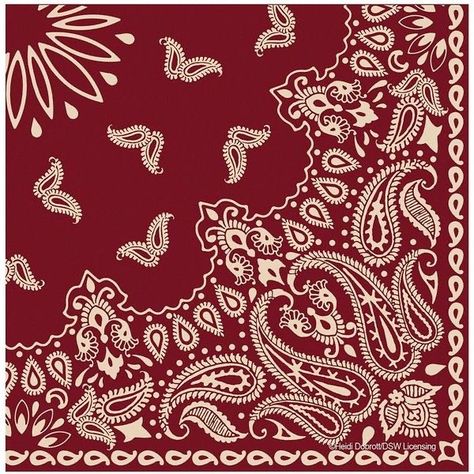 Bandana Crafts, Paisley Art, Bandana Design, Bandana Styles, Red Bandana, Bandana Print, Paisley Pattern, Drink Coasters, Scarf Print