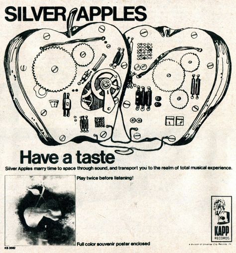 Silver Apples Analytics Design, Punk Poster, Vaporwave Art, Typography Poster Design, Rock N’roll, Graphic Design Fun, Album Design, Cool Posters, Graphic Poster