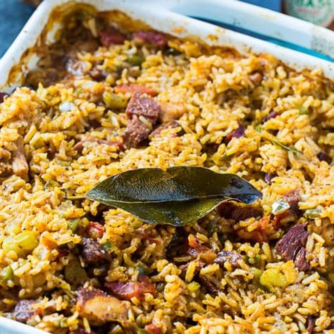 Paul Prudhomme's Chicken and Tasso Jambalaya Tasso Ham, Louisiana Dishes, Paul Prudhomme, Spicy Southern Kitchen, Slow Cooked Meat, Cajun Dishes, Mardi Gras Food, Cajun Creole Recipes, Jambalaya Recipe