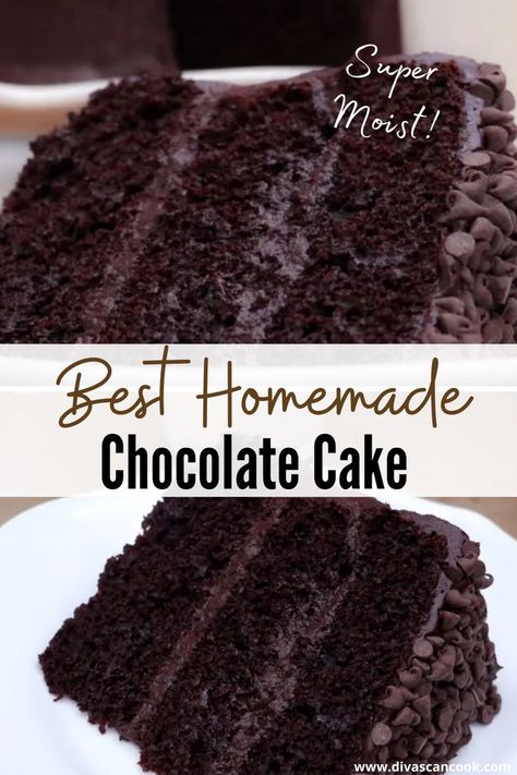 Best Homemade Chocolate Cake Recipe, Best Homemade Chocolate Cake, Lava Cake Recipe Easy, Chocolate Molten Lava Cake, Fluffy Chocolate Cake, Cake Recipe Chocolate, Molten Lava Cake, Lava Cake Recipe, Chocolate Cake From Scratch