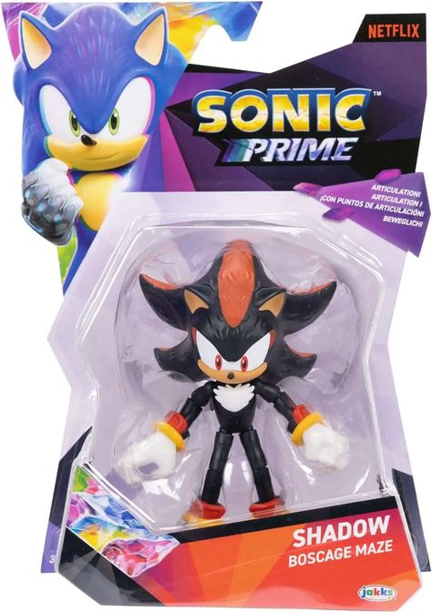 Sonic Prime Shadow, T Rex Toys, Shadow Sonic, Sonic Prime, Rusty Rose, Sonic Franchise, Tree Shop, Sonic And Shadow, Shadow The Hedgehog