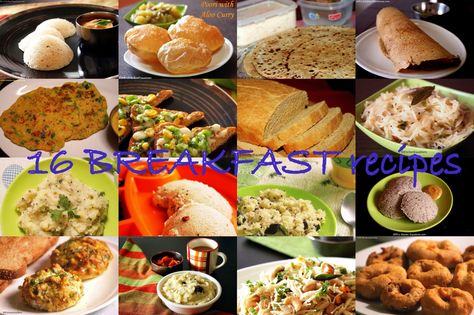 16 BREAKFAST recipes - TIFFIN recipes | Indian Tiffin Recipes, Tiffin Recipes, Indian Breakfast Recipes, Tiffin Recipe, Indian Breakfast, Breakfast Options, Breakfast Items, Breakfast For Dinner, Equations