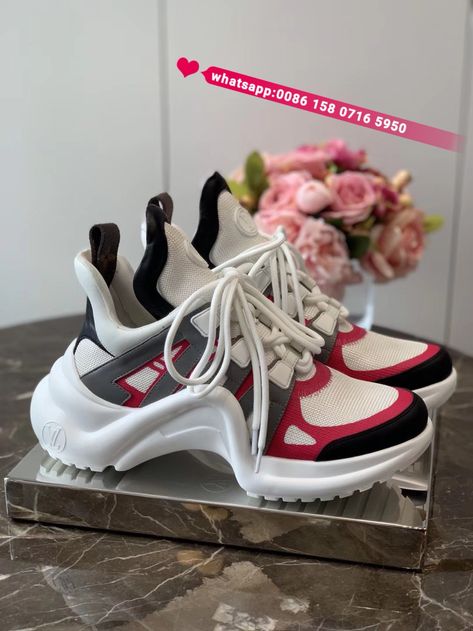 newest Louis Vuitton archlight sneakers women shoes trainers Lv Archlight Sneaker, Archlight Sneaker, Louis Vuitton Shoes Sneakers, Fabric Rose, Lv Shoes, Futuristic Design, Louis Vuitton Shoes, 72 Hours, Nike Huarache