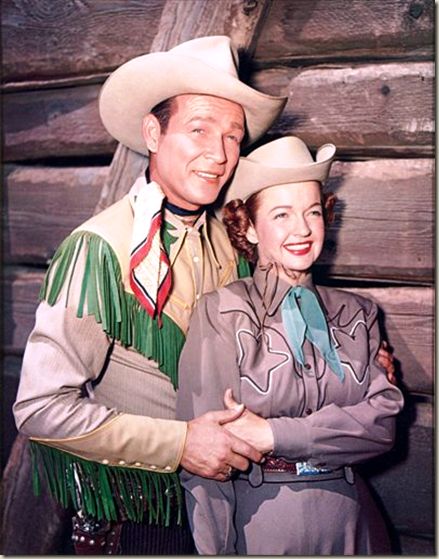 Roy Rogers and Dale Evans-they were my ideal of what a realistic, loving relationship should be, plus they adopted so many different children and loved each one of them equally. Trial and tribulations, they got through it.... Dale Evans, Tv Westerns, Roy Rogers, Happy Trails, Famous Couples, Old Tv Shows, Western Movies, Old Tv, Cowboy And Cowgirl