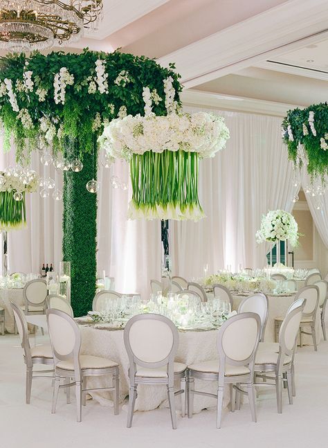 Wedding Decor Red Roses, Wedding Decorations White, The Breakers Palm Beach, Breakers Palm Beach, Red Wedding Decorations, White Wedding Decorations, Crystal Vases, Inside Weddings, Reception Tablescapes