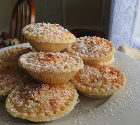 Scottish Coconut & Jam Tarts Coconut Tart Recipe, Coconut Jam, Coconut Tart, Tartlets Recipe, Homemade Pie Crust Recipe, Jam Tarts, Sweet Pies, Savoury Biscuits, The English Kitchen