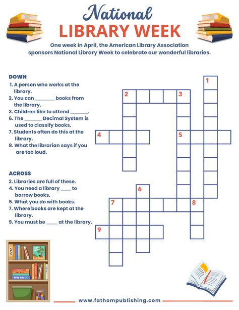 Help kids celebrate National Library Week with this free printable worksheet. #NationalLibraryWeek #freeprintable National Library Week Activities, Library Week Activities, Book Week Activities, Library Worksheets, Book Club Ideas Hosting, Passive Programming, Ivan Cruz, National Library Week, Passive Programs