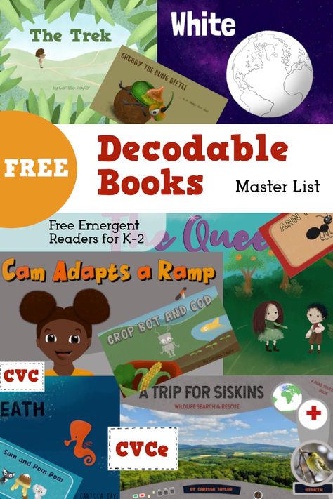 This is my old master list of links to all the free and affordable decodable phonics readers! NEW LINK: https://www.pinterest.com/pin/53761789294692184/ Check my Pinterest profile or click through to visit my new updated blog and list! Homeschool Essentials, Teaching Kids To Read, Books For Beginning Readers, Phonics Readers, Decodable Books, Decodable Readers, Phonics Free, Phonics Programs, Phonics Books