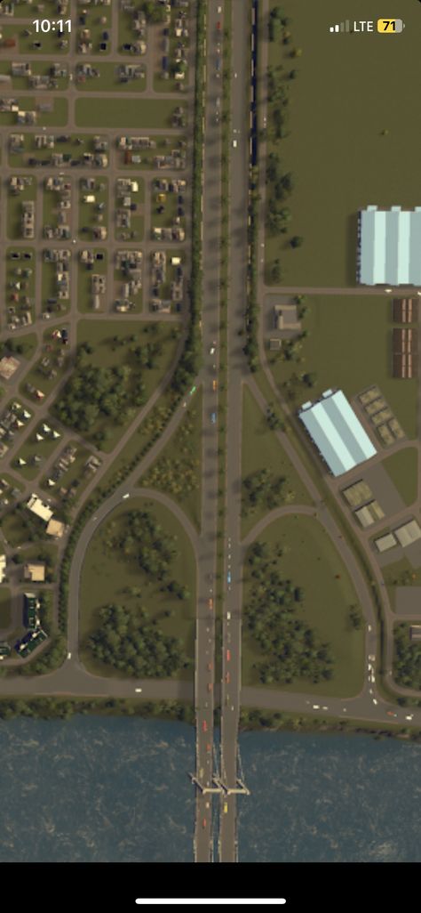 City Skylines Game Layout, Cities Skylines City Entrance, City Skylines Game Ideas, Cities Skylines Starting Layout, City Skylines Layout Ideas, City Skylines Road Layout, Cities Skylines Industry Layout, City Planning Design Layout, Cities Skylines Road Layout