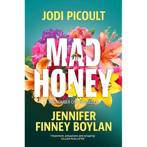 Mad Honey: The heart-pounding and heart-breaking number one international bestseller eBook : Picoult, Jodi, Boylan, Jennifer Finney: Amazon.co.uk: Kindle Store Mad Honey Book, Beekeeping Business, Jodi Picoult Books, Mad Honey, Last Year Of High School, Contemporary Novels, Jodi Picoult, Contemporary Fiction, New Girlfriend