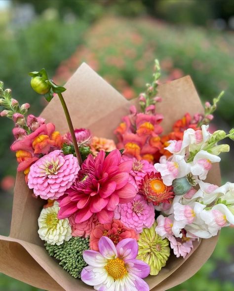 Flower Market Bouquet, Home Grown Wedding Flowers, Cut Flower Bouquet Recipe, Cut Flower Garden Bouquet, Market Bouquet Recipe, Market Bouquets Fresh Flowers, Bouquet Recipes, Cut Flower Bouquet, Market Bouquets