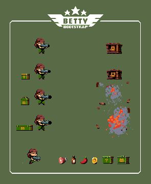 Betty Bootstrap - Old Sprites @ PixelJoint.com Pixel Art Game Assets, Idle Game, Male Body Art, Indie Game Art, Pixel Characters, Pixel Animation, Cool Pixel Art, Pixel Art Characters, Pixel Design