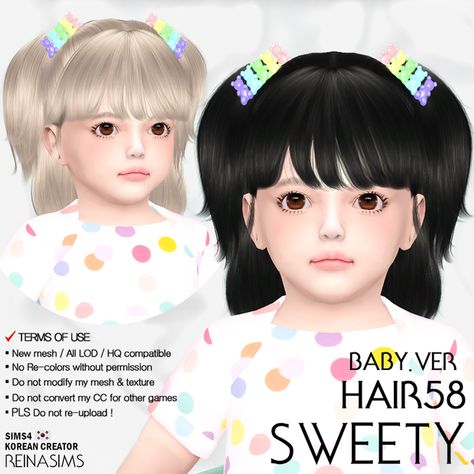 Sims Kids Hair, Sims 4 Cc Infant Hair Patreon Free, Sims Infant Cc Hair, Sims4 Infant Hair Cc, Sims 4 Cc Hair Infant, The Sims 4 Cc Hair Kids, The Sims 4 Baby, Sims4 Infant, Mods Sims 4