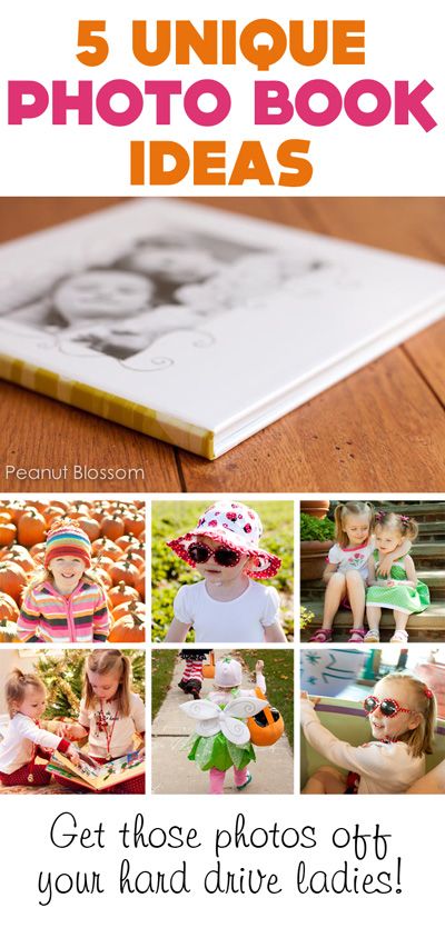 {5 Unique Photo Book Ideas} Bookmarking this for the holidays too. Great ideas. Have you ever made a photo book for yourself or as a gift? Photo Books Idea, Photo Book Ideas, Make A Photo Book, Photobook Ideas, Summer List, Nice Ideas, Book Photo, Mia 3, Photo Organization