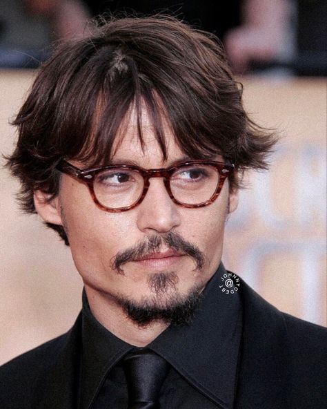 Johnny Depp Short Hair, Johnny Depp Haircut, Johnny Depp Long Hair, Johnny Depp Hair, Johnny Depp Glasses, Johnny Depp Hairstyle, جوني ديب, Mens Haircuts Short Hair, Johnny Depp Fans