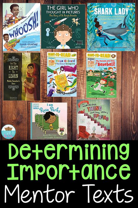 Determining Importance, Library Lessons Elementary, Best Picture Books, Teaching Reading Strategies, Fun Reading Activities, Thinking In Pictures, 3rd Grade Activities, Interactive Read Aloud, Classroom Tips