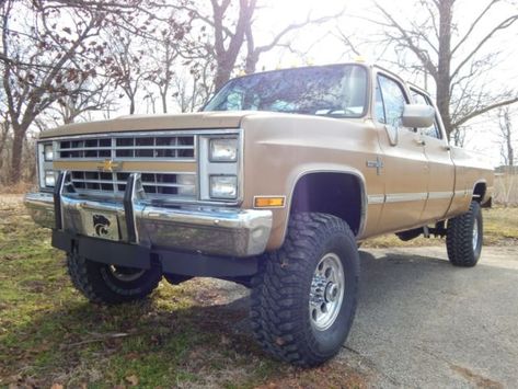 1984 Chevrolet K30 Crew Cab Scottsdale, 454 Big Block, Lifted, Rust Free Truck! for sale - Chevrolet C/K Pickup 3500 1984 for sale in Osage City, Kansas, United States Chevy K30 Crew Cab, Square Body Crew Cab, 80s Chevy Truck, Chevy K30, 4x4 Trucks For Sale, 4 Door Trucks, Chevy Trucks For Sale, Silverado Crew Cab, 454 Big Block