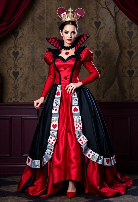 16 Alice in Wonderland Dress to Impress outfit ideas » Styling Outfits Formal Alice In Wonderland Dress, Red Queen Costume Alice In Wonderland, Alice In Wonderland Dress Ideas, Diy Queen Of Hearts Costume Women, Alice In Wonderland Alice Costume, Alice And Wonderland Costumes, Alice In Wonderland Wedding Dress, White Queen Costume, Red Queen Costume