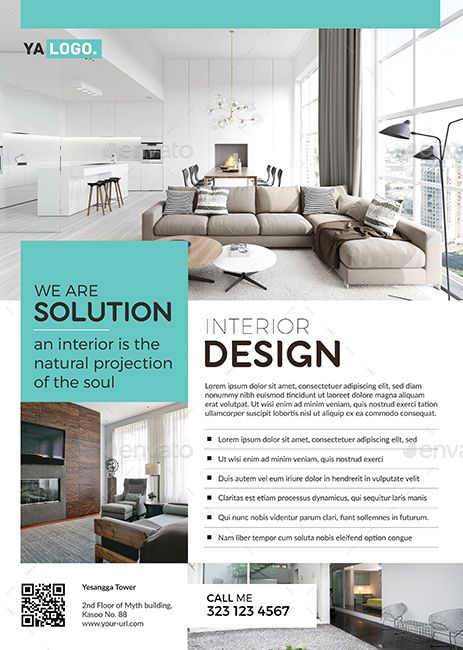 Interior Flyer Promo #Interior, #Flyer, #Promo Interior Design Flyer, Interior Design Brochure, Interior Brochures, Interior Design Template, Business Card Design Minimalist, Desain Buklet, Page Layout Design, Banner Design Inspiration, Flyer Design Layout