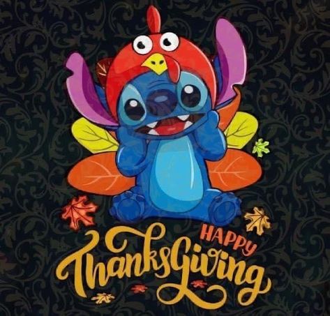 Stitch Thanksgiving Wallpaper, Disguise A Turkey Stitch, Thanksgiving Profile Pics, Disney Stitch Wallpaper, Thanksgiving Pfp, Thanksgiving Stitch, Stitch Thanksgiving, Happy Thanksgiving Wallpaper, Disguise A Turkey