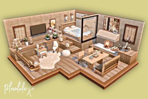 Sims Snowy Escape, Snowy Escape Sims 4, Snowy Escape House, Snowy Escape House Sims 4, Sims 4 Snowy Escape House, Sims Interior, Sims4 Builds, Snowy Escape, Sims Inspiration