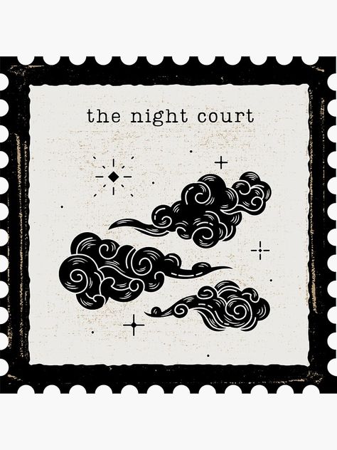 "Night Court Acotar Stamp" Sticker for Sale by MintMochaMatcha Nesta Mask, Aesthetic Stickers Png, Kobo Case, Acotar Stickers, Night Court Acotar, Acotar Art, Ball Stickers, Kindle Stickers, Night Court