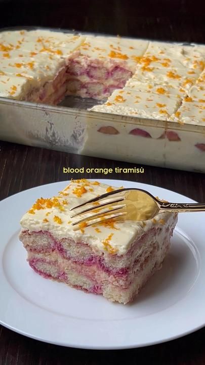 self care is a 9x13 blood orange tiramisù 🧡🍊 #tiramisu #dessert #val... | Tiramisu Recipe | TikTok Orange Tiramisu, Tiramisu Recipe, Dump Cake, Baking Ideas, Blood Orange, Diy Food, Recipe Book, Aesthetic Food, Good Eats