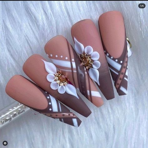 Plaid Nail Designs, Nail Designs Bling, 3d Nail Designs, 3d Nail Art Designs, Art Deco Nails, Plaid Nails, Fancy Nails Designs, Nails Design With Rhinestones, Nail Art Designs Diy