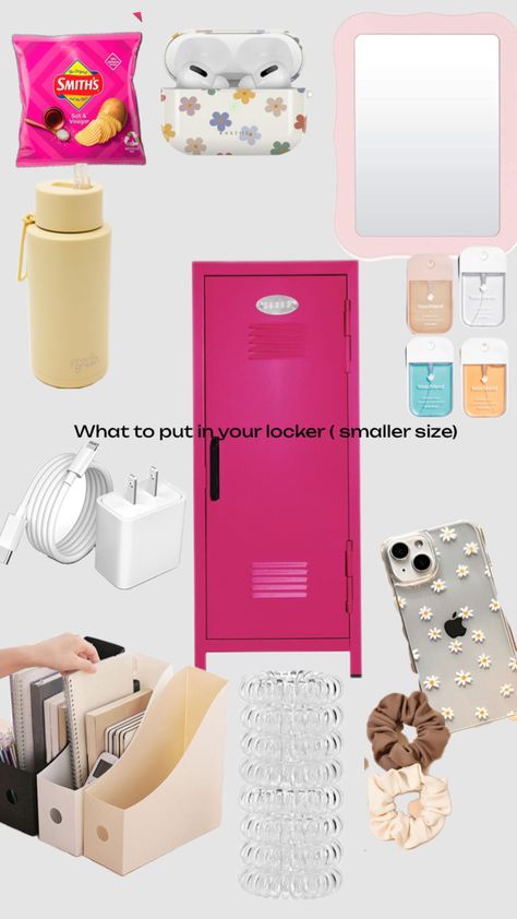 What to put in ur locker smaller size Lockers