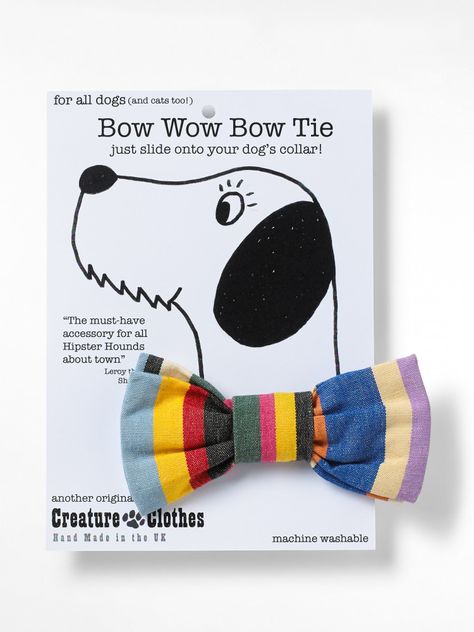 Dog Bow Tie (Blue) | White Stuff Pet Accessories Packaging, Dog Collar Packaging, Dog Bow Tie Diy, White Dog Collar, Dog Marketing, Dog Sewing Patterns, Bow Display, Dog Accesories, Green Dog Collar